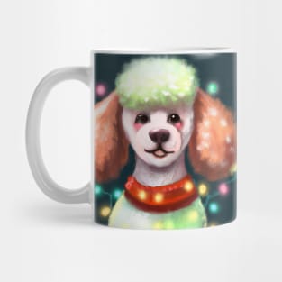 Cute Poodle Drawing Mug